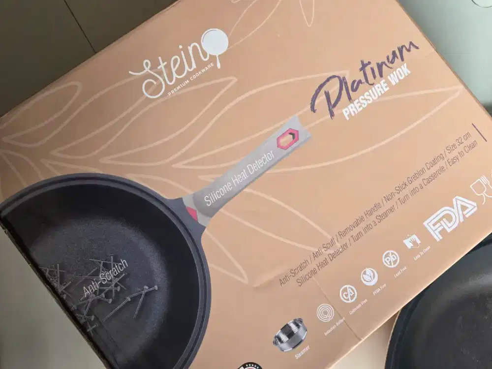 Kuali STEIN Pressure Wok 32cm