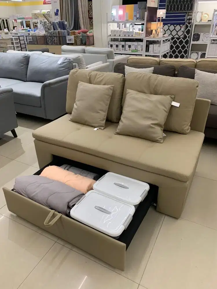 sofa storage minimalis