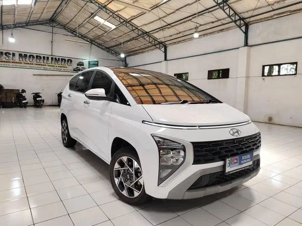 (Low km 15 Rb) Hyundai STARGAZER PRIME 1.5 Bensin AT 2022 Putih