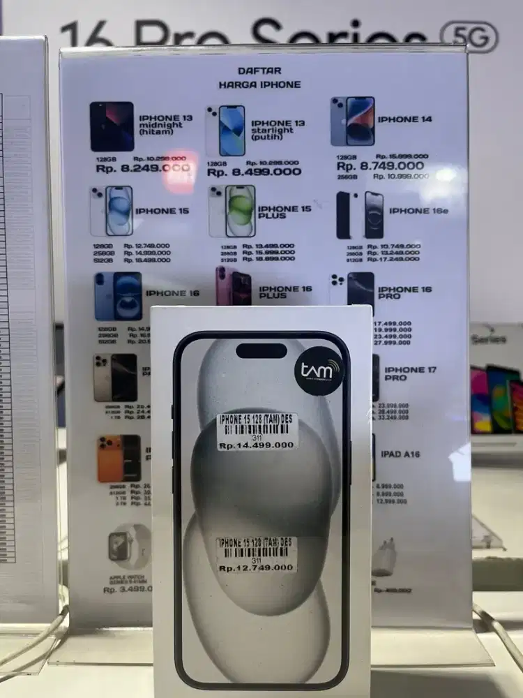 iPhone 15 128 gb ATLANTIS DAHSYAT