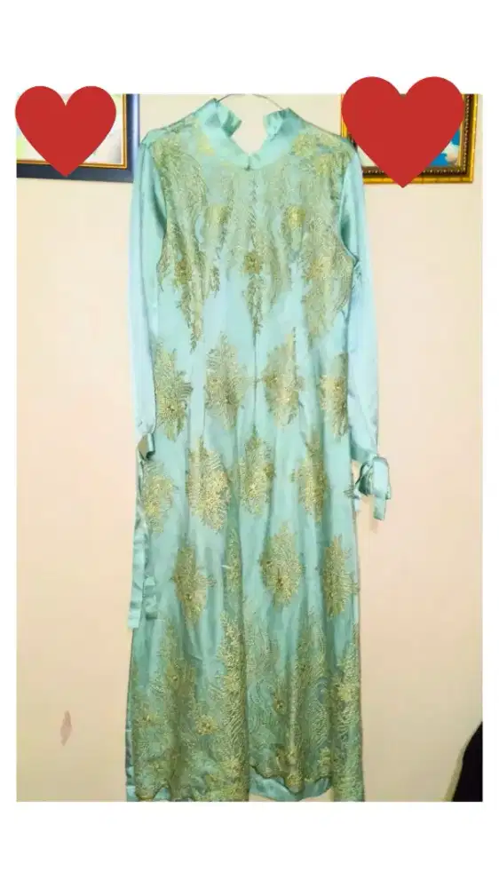 Gamis Hijau PL Cantik