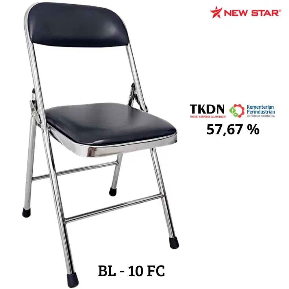 Kursi Lipat New Star BL - 10 FC / Kursi Serbaguna / Kursi Lipat TKDN