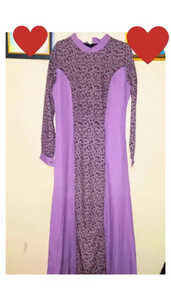 Gamis Ungu PL Cantik
