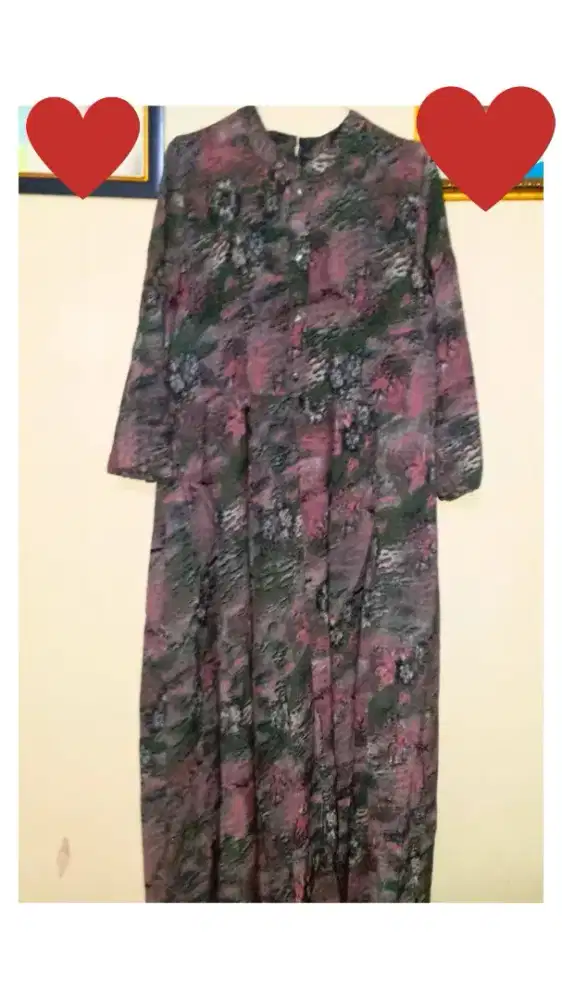 Gamis Motif PL Cantik