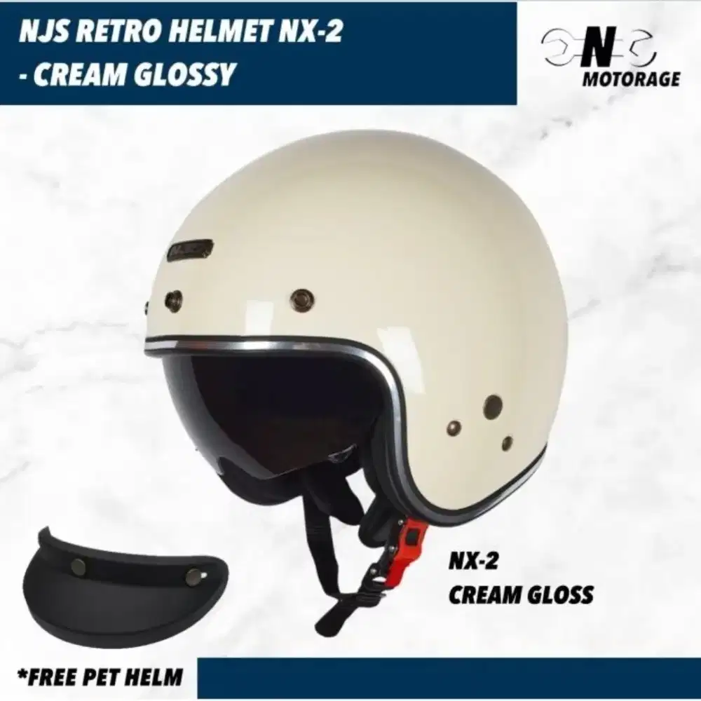 Helm NJS VX2 Double Visor