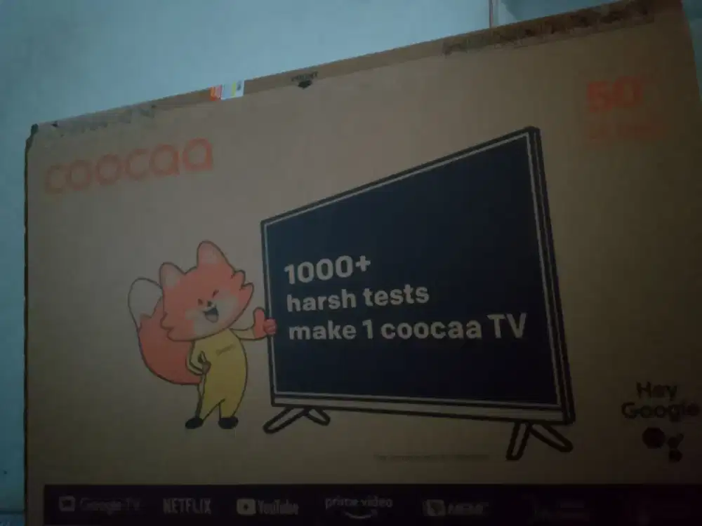 Coocaa 4K UHD ukuran 50 inch