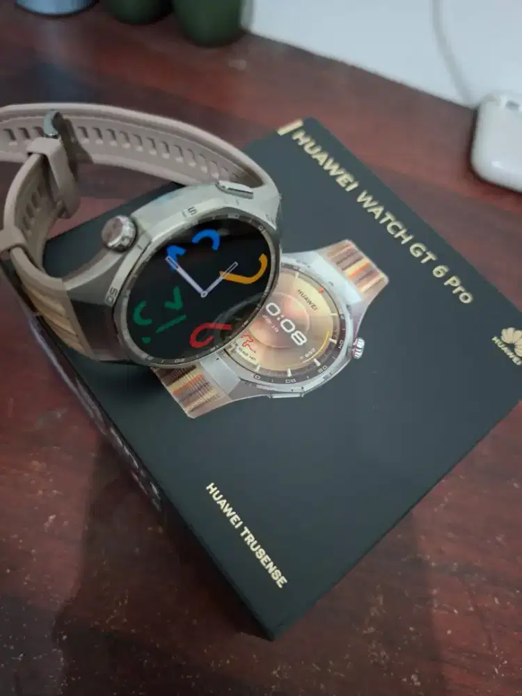 Huawei watch gt 6 pro brown garansi resmi Indonesia