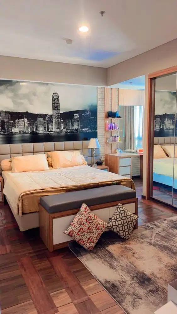 Di jual apartemen full furnished