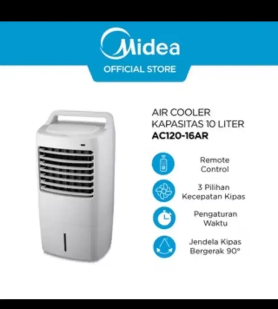 Midea Aircooler 10 liter AC120-16AR