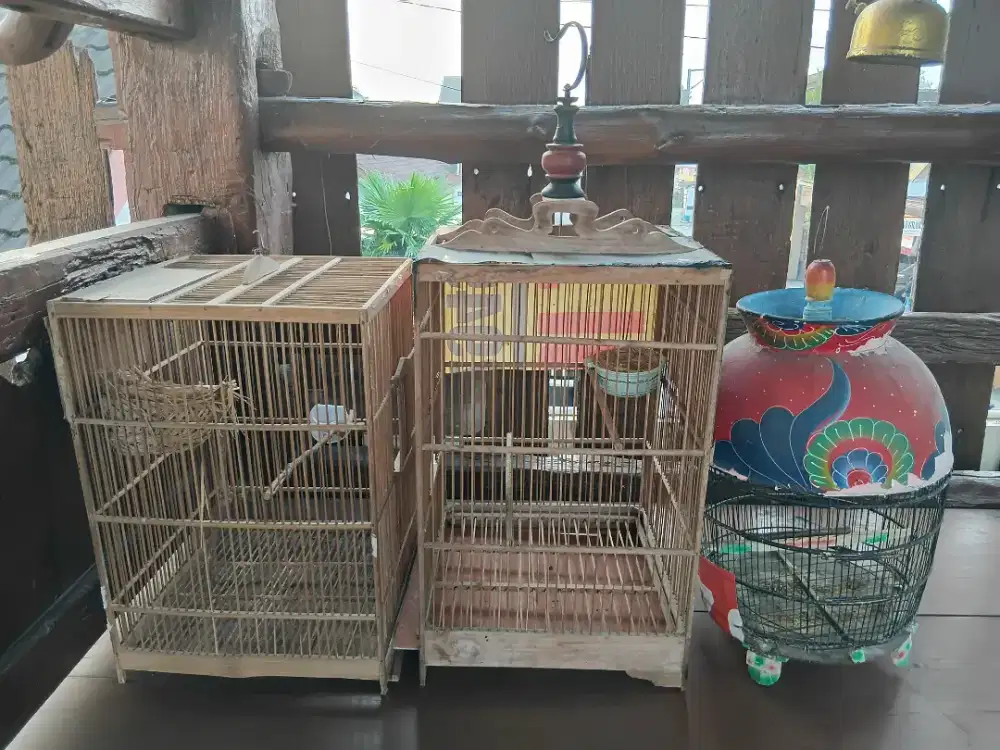 3 sangkar d jual 100rb monggo