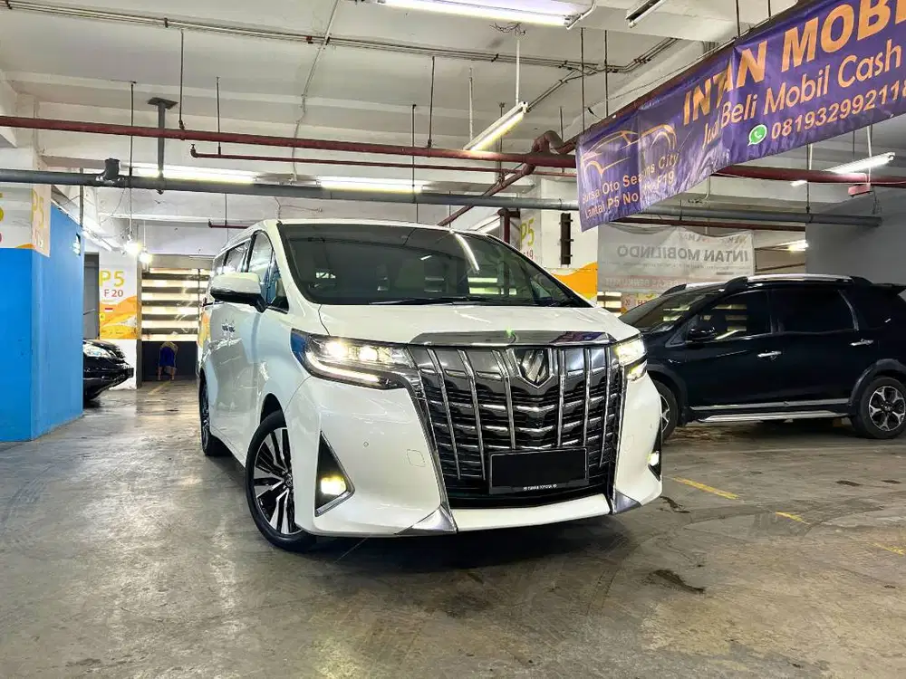 Toyota Alphard 2.5 G AT TSS 2021 odometer 60 ribuan service record