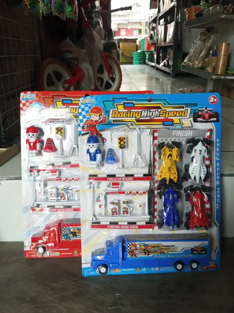 Mainan anak racing high speed