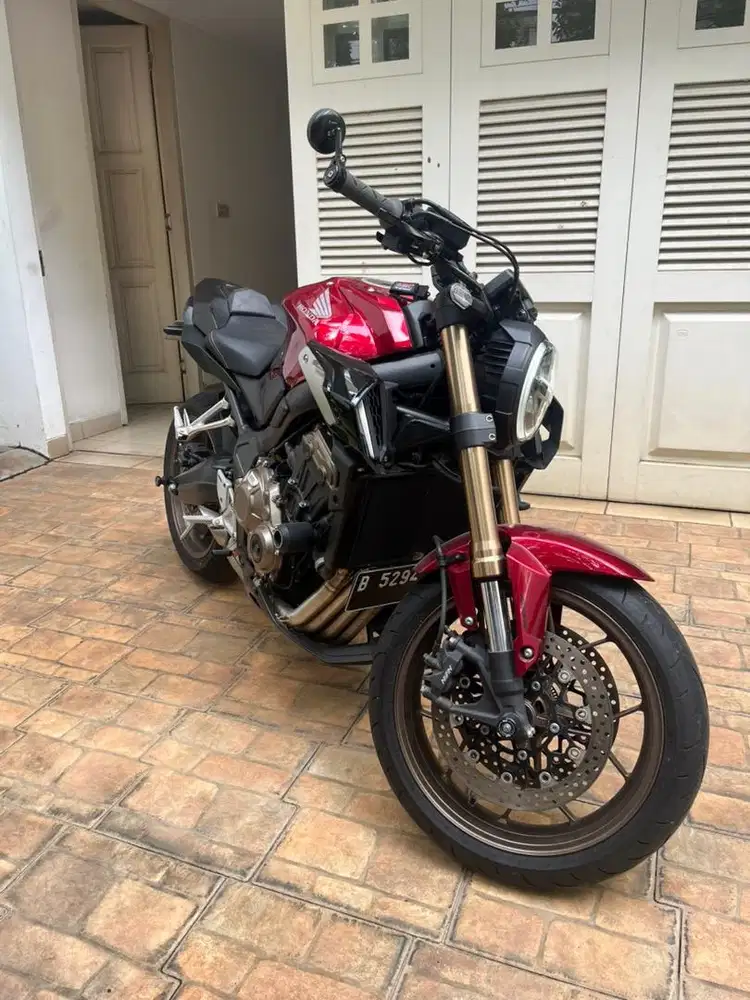 Cb650 Cb 650 Cb650r full option km very low motor pajangan