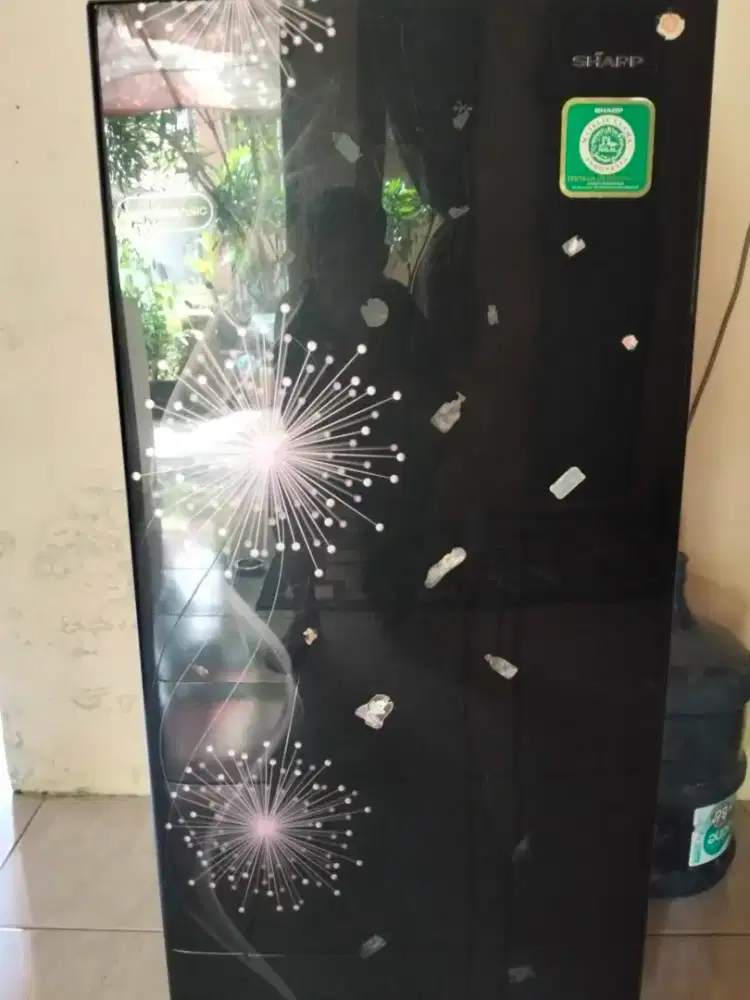 jual cepat lemari es merk sharp