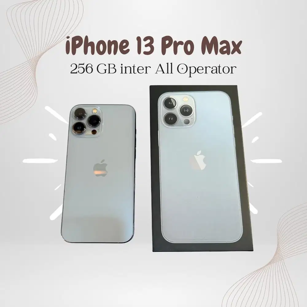 Apple iPhone 13 Pro Max 256GB Inter All Operator