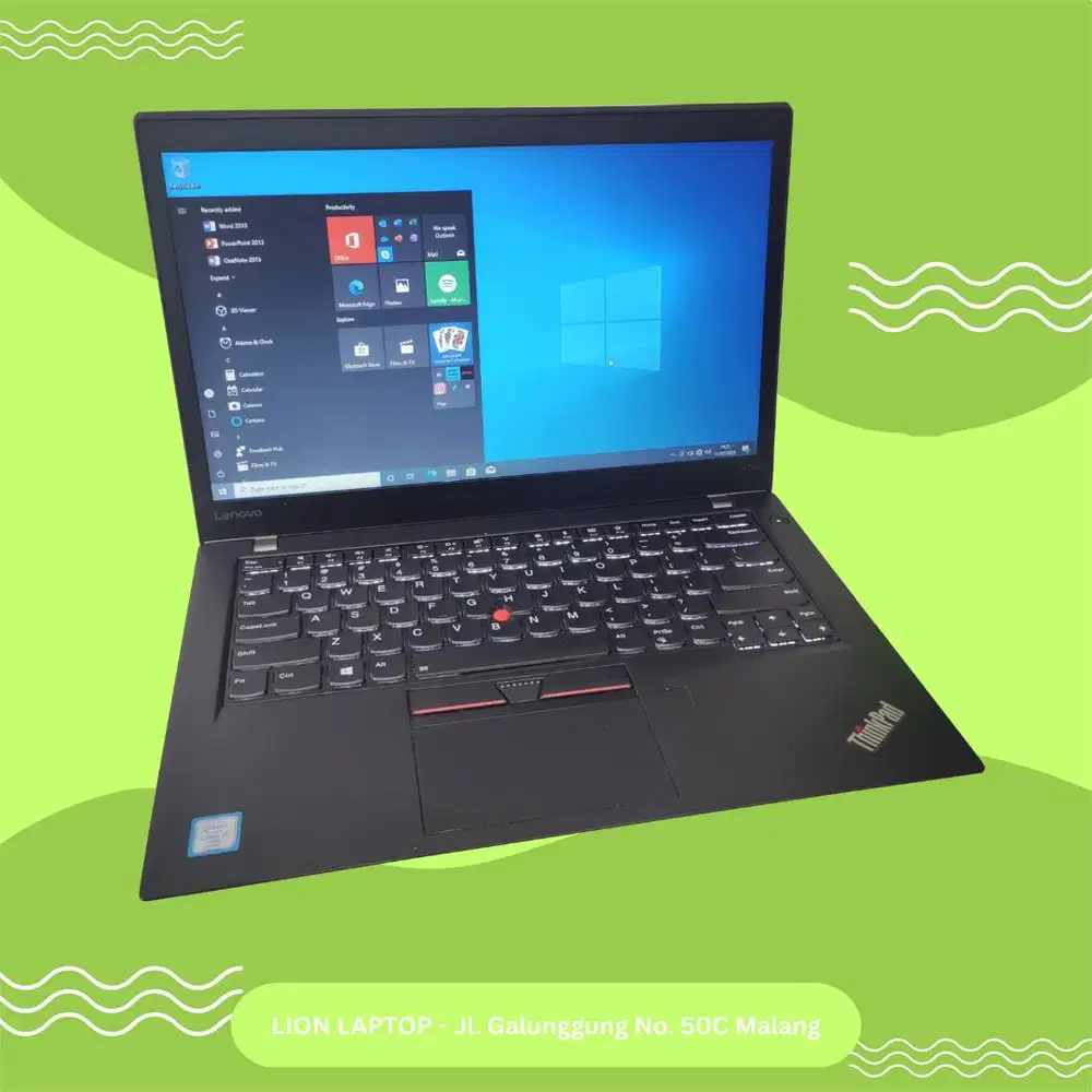 RAM 8GB SSD 256GB Core i7 SLIM Lenovo Thinkpad T470s [26|04]