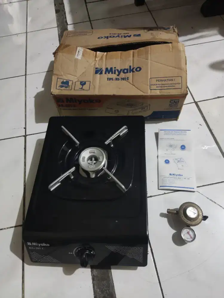 Kompor Miyako 1 tungku + Regulator
