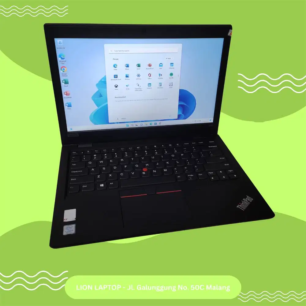 Core i5 Gen 8 RAM 8GB SSD 256GB Lenovo Thinkpad L390 [26|04]