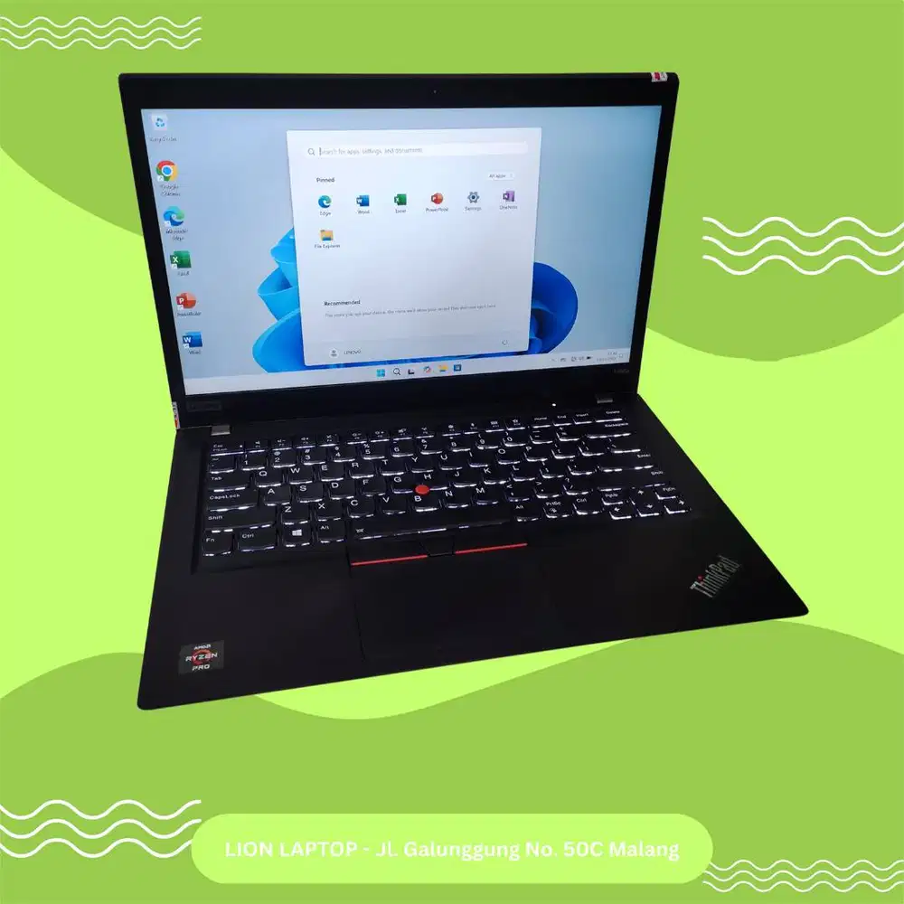 AMD Ryzen 5 PRO 3.7Ghz 8/256 VGA 2GB Lenovo Thinkpad T495s [26|04]