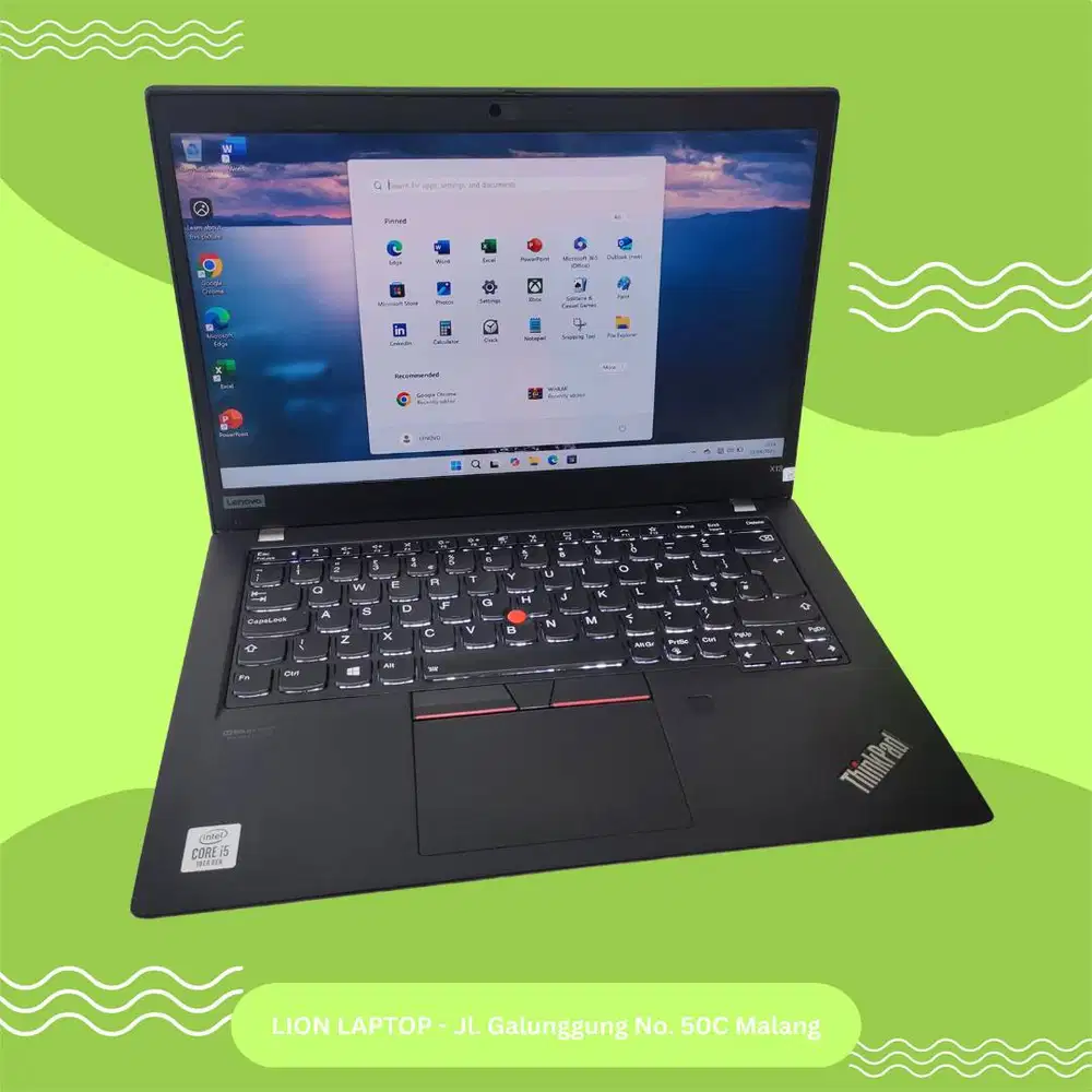 Core i5 Gen 10 slim mulus RAM 8GB SSD 256 Lenovo Thinkpad X13 [26|04]