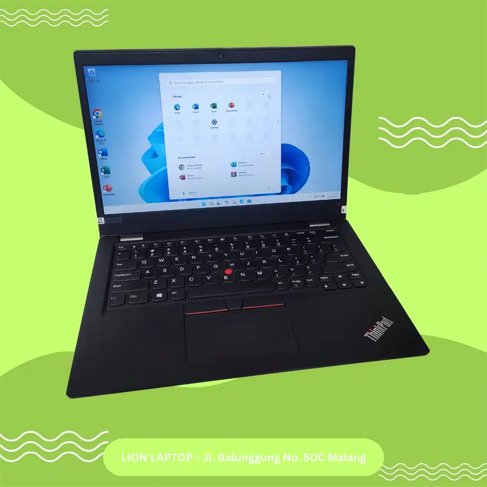 i5 GEN 11 3 JUTAAN RAM 8 SSD 256 Lenovo Thinkpad L13 [26|04]