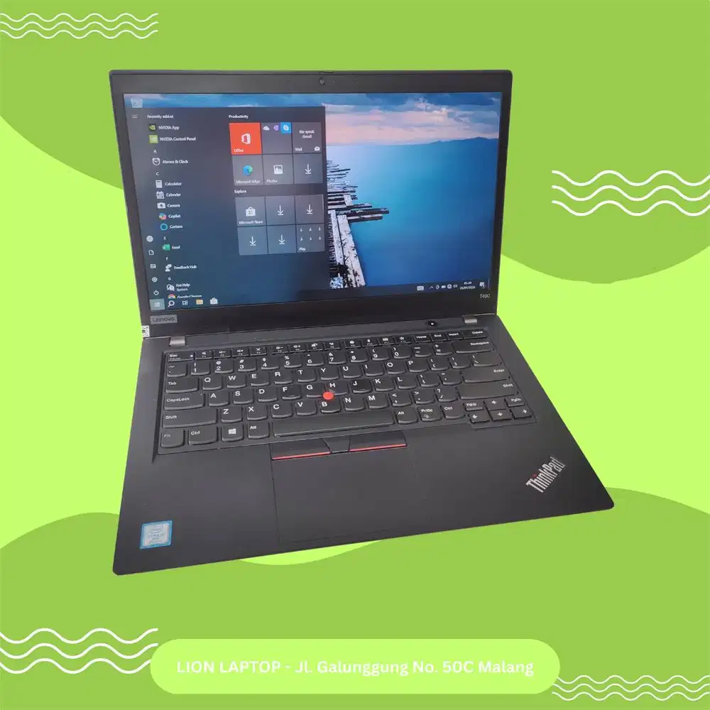 Double VGA NVIDIA Core i5 8/256 Slim Lenovo Thinkpad T490 [26|04]