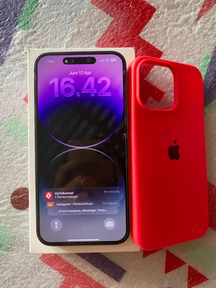 Jual cepat HP IP 14 Promax, mulus, no lecet, hanya pemakaian pribadi