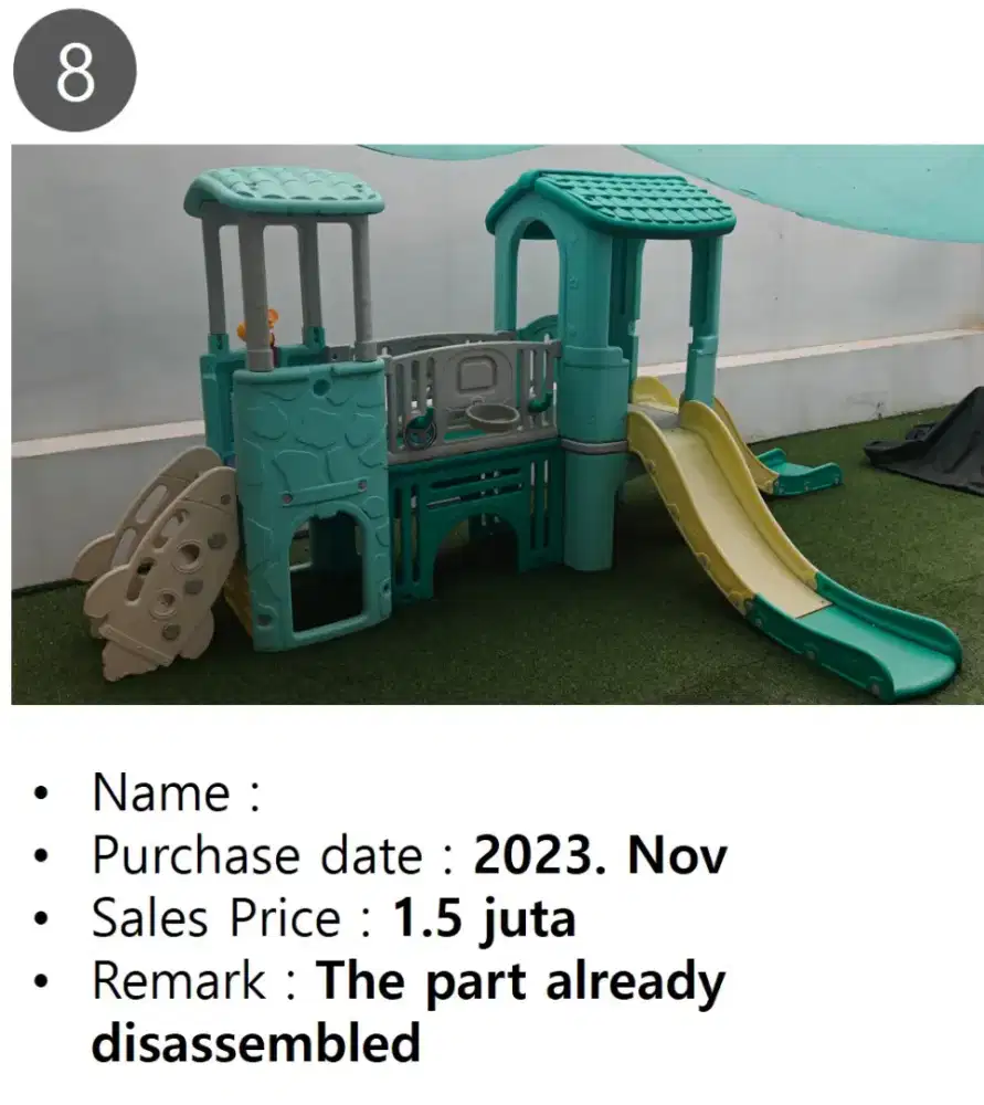 Play ground for kids