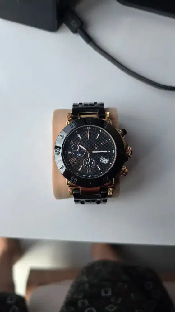 Jam tanggan guess collection (GC) swiss made original