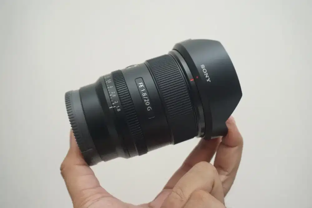 SONY FE 20mm F1.8 G Fullframe FF 20 mm F1.8G F/1.8 Lensa WIDE