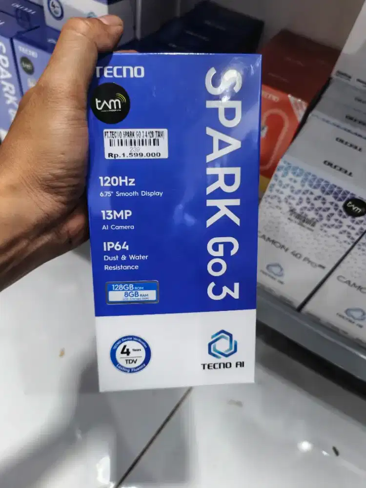 TECNO SPARK GO 3 4/128GB | ATLANTIS DAHAYAT