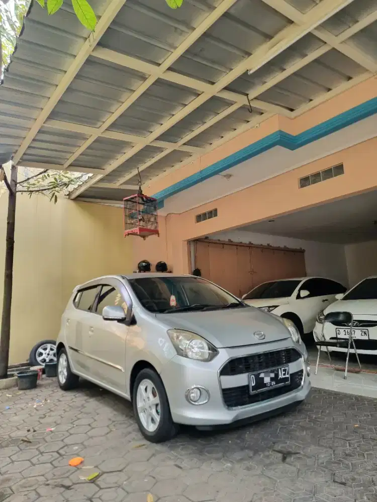 TDP 10 JT!! LOW KM 84RIBU. AYLA X MATIC 2017 MULUS TERAWAT & FULLSET