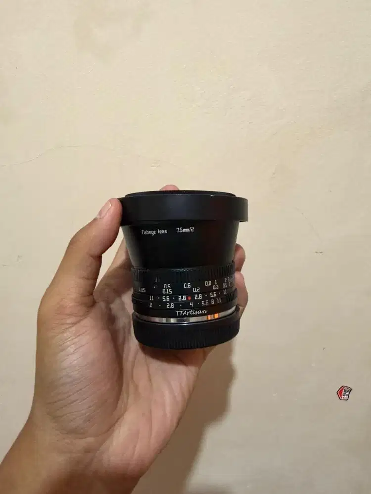 TTArtisan Fisheye 7.5mm F2 For Canon Eos M-Mount
