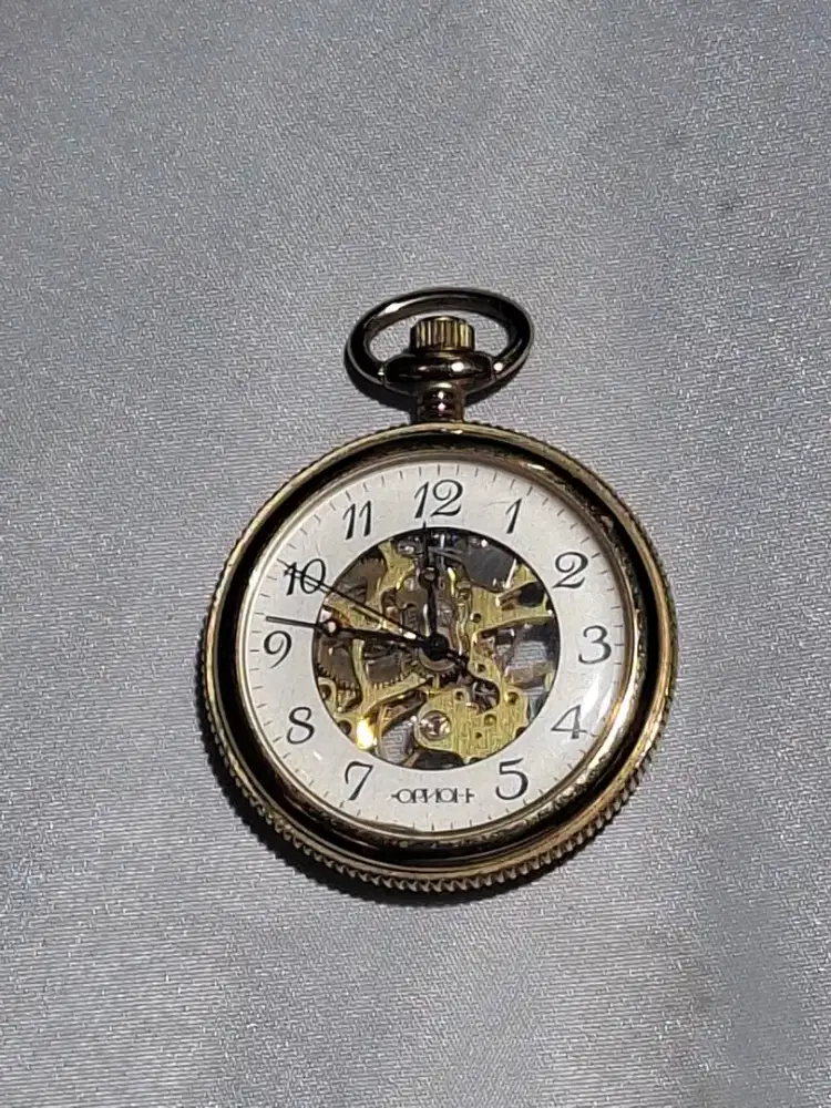 Jam saku steampunk mekanik matic