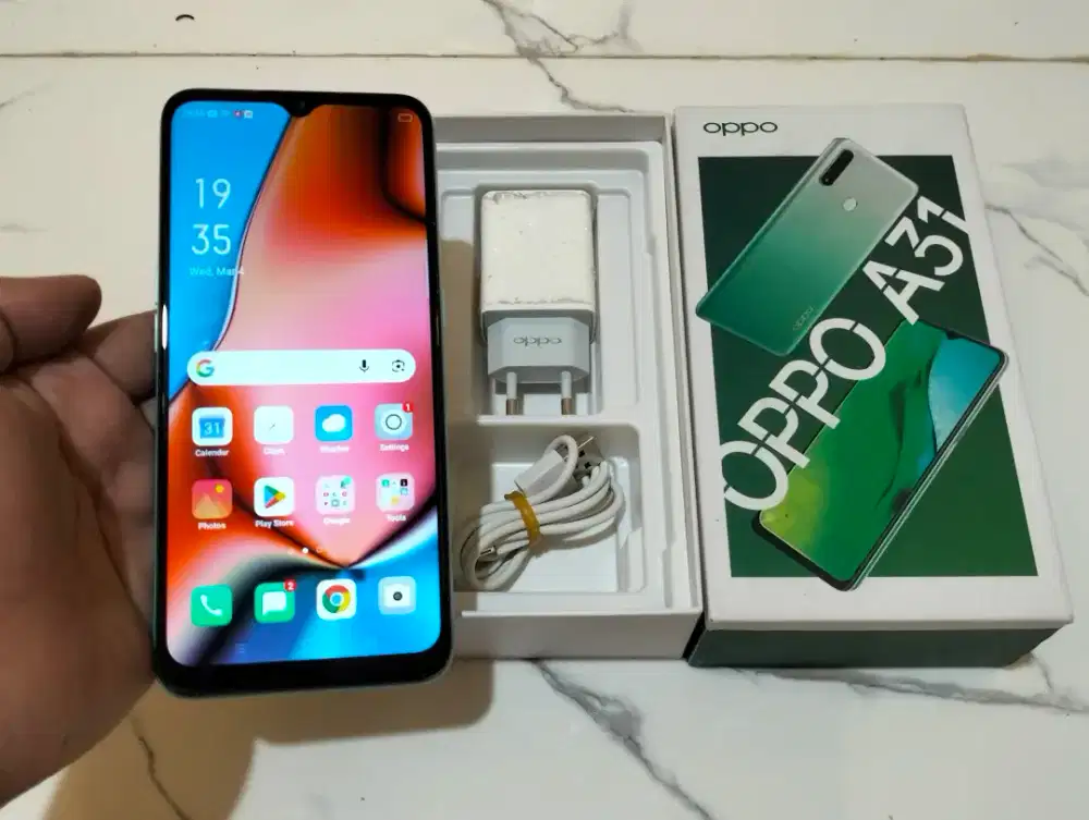 BUTUH UANG OPPO A31 RAM 8GB /256GB 4G LTE Duos 6,5in Fingerprint Mulus