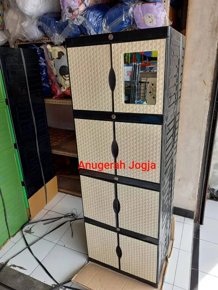 lemari plastik doremi susun 4