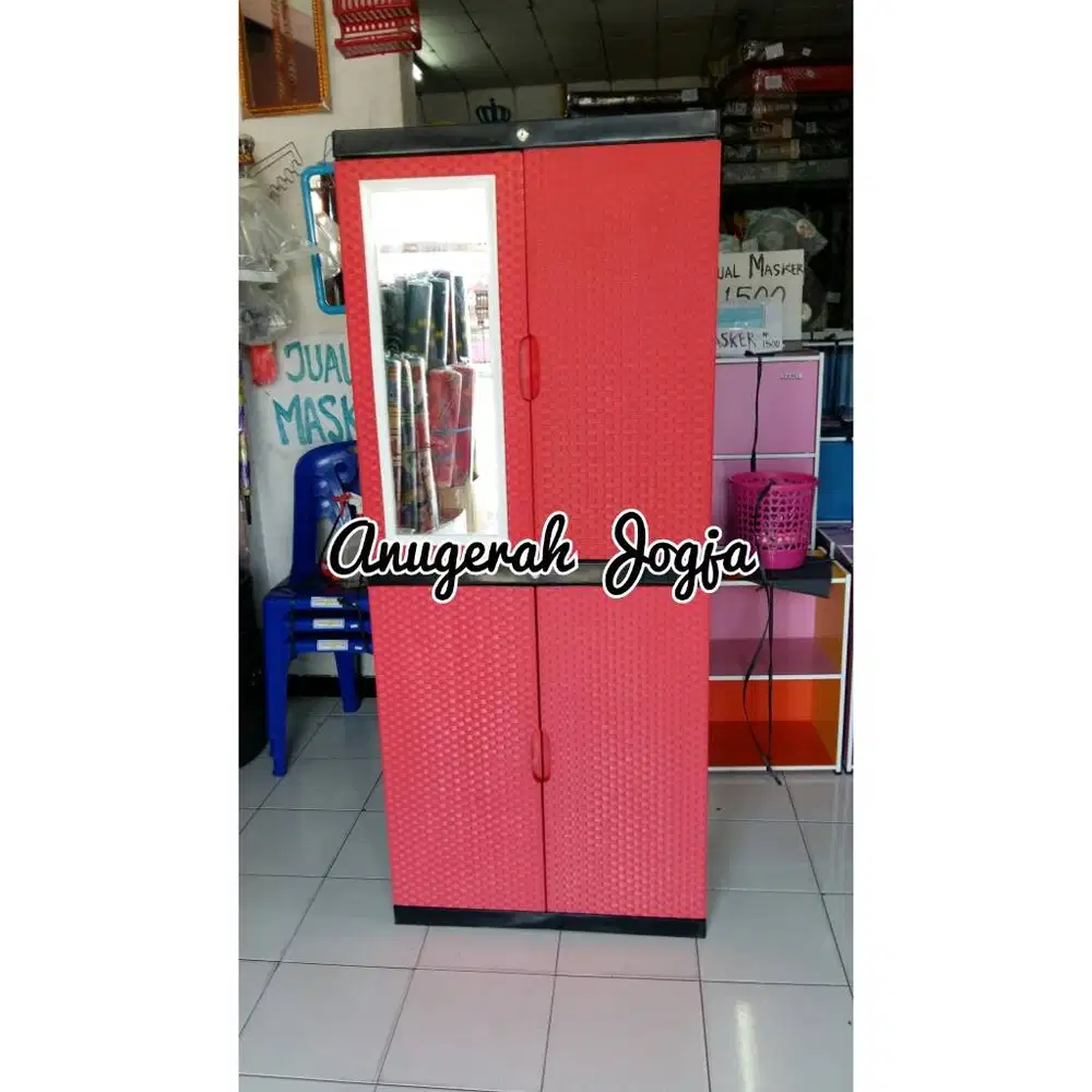 lemari plastik diva jumbo rak