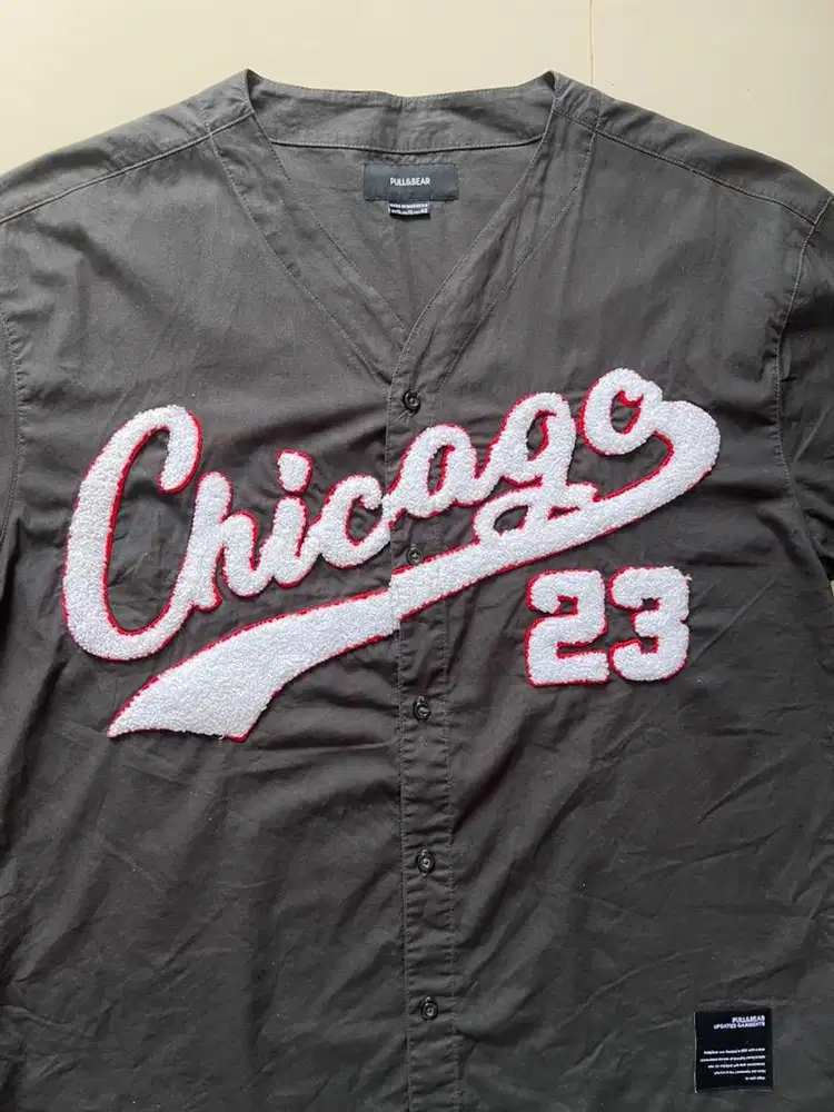 Kaos pull & bear baju baseball