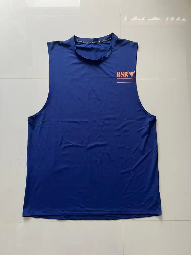 Singlet gym lari bsr under armour