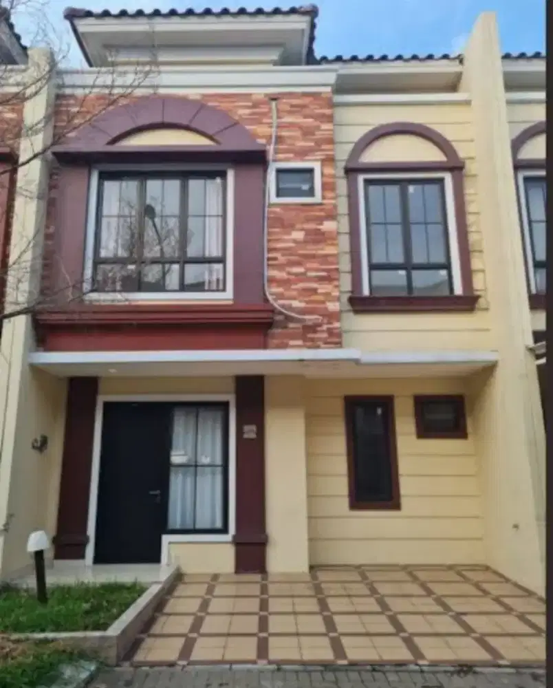 Rumah D'cataluna 2 lantai, 2 kmr tidur+1kmr gudang, 2 kmr mandi,