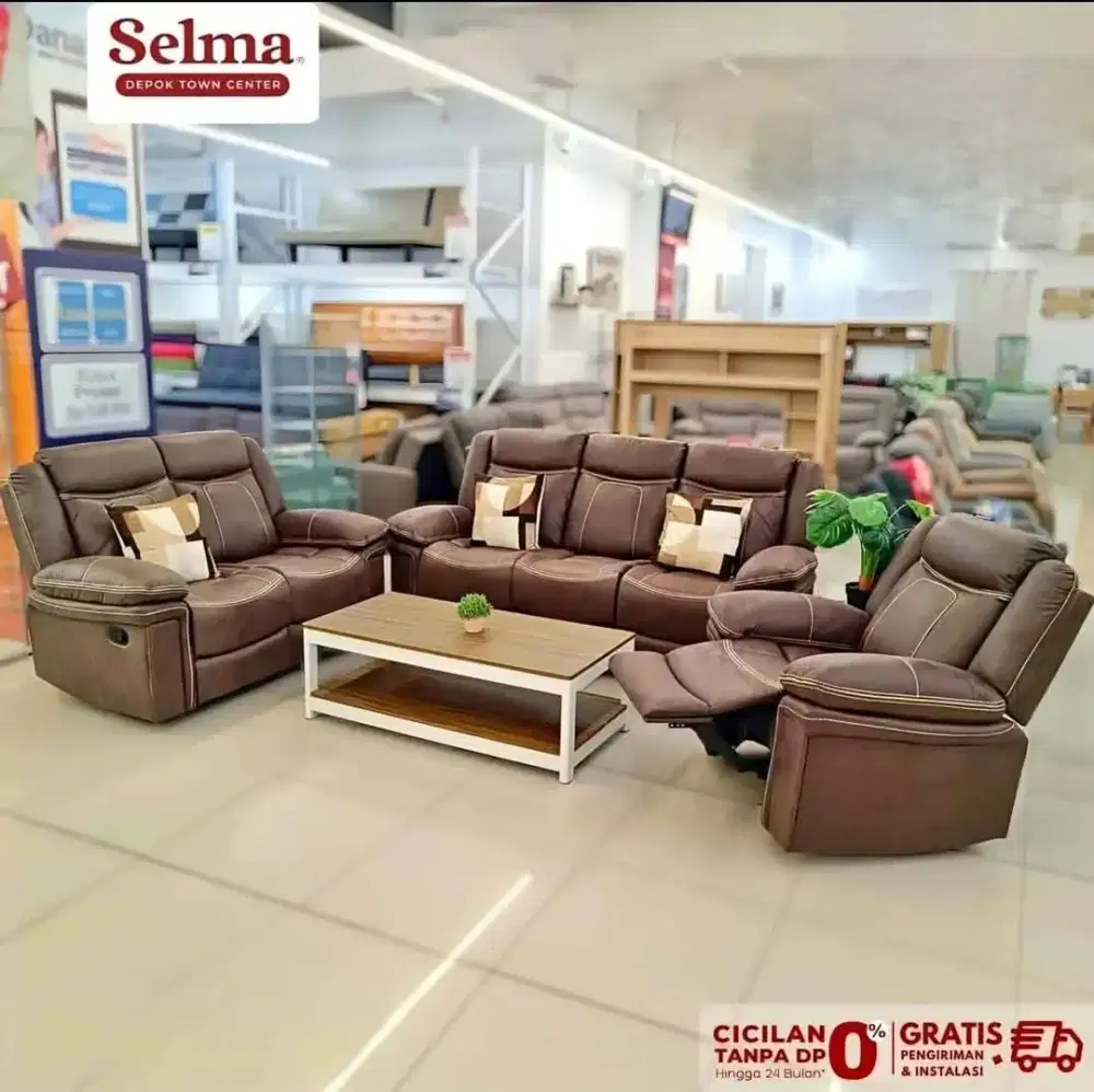 TERLARIS SOFA SET RECLINER WINCHESTER MURAH