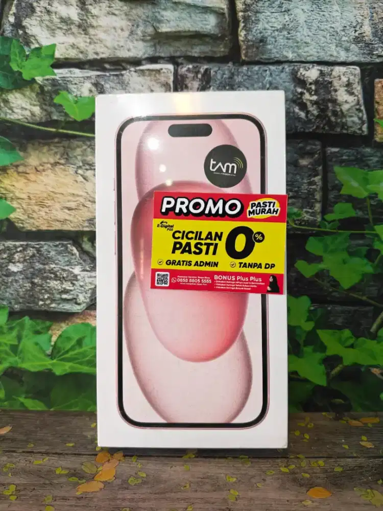 iPhone 15 128 ,bisa tanpa dp free 2x cicilan