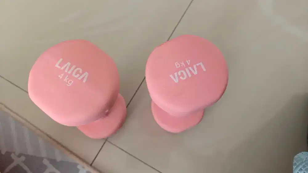 LAICA 4kg Dumbell 2pcs(Pink)
