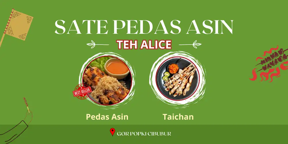 Penjaga warung sate tenadaan