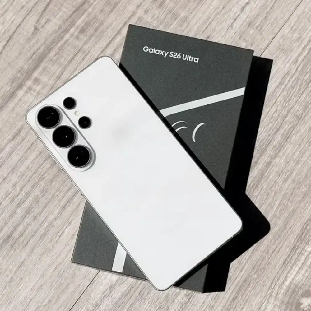 Samsung s26 ultra 5G 12/512 resmi white 2bulan pake like new fullset