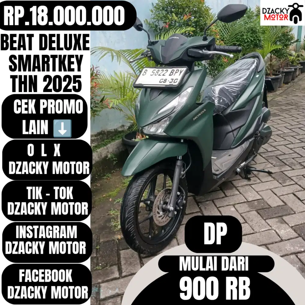 BEAT DELUXE SMARTKEY 2025 SECOND LIKE NEW