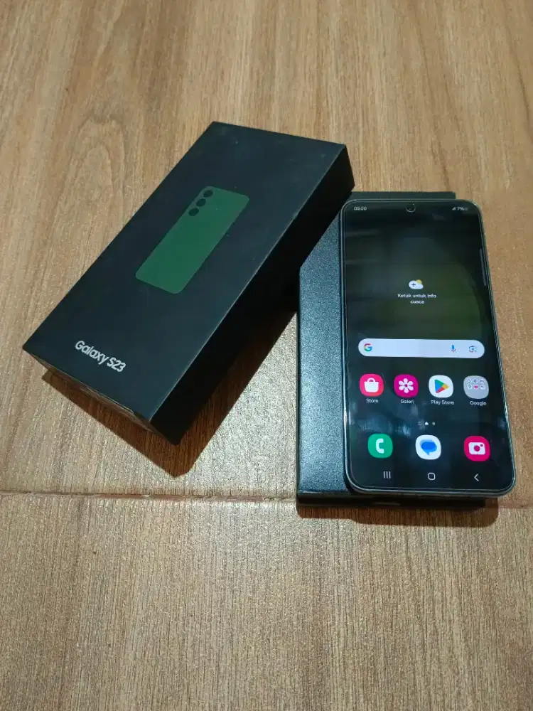 Samsung s23 5G 8/256 ex resmi green mulus fullset ori