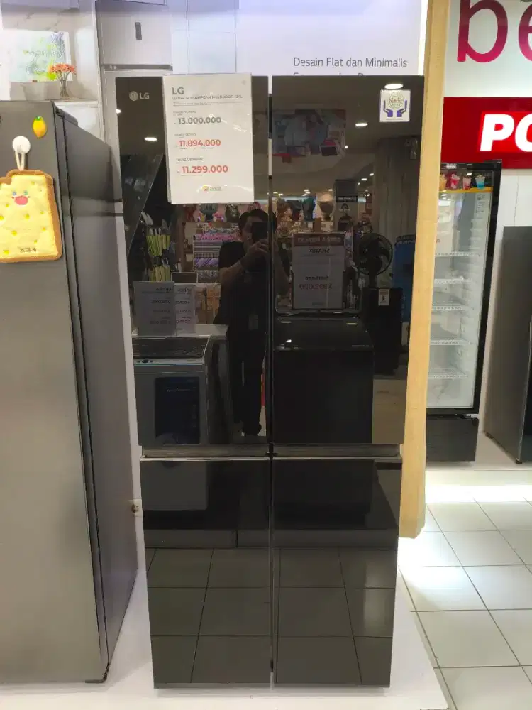 Kulkas LG GCFB41FPGAM Multidoor 434L