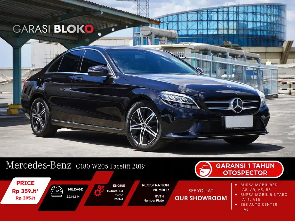 Mercedes Benz C180  W205 Facelift 2019 / 2021