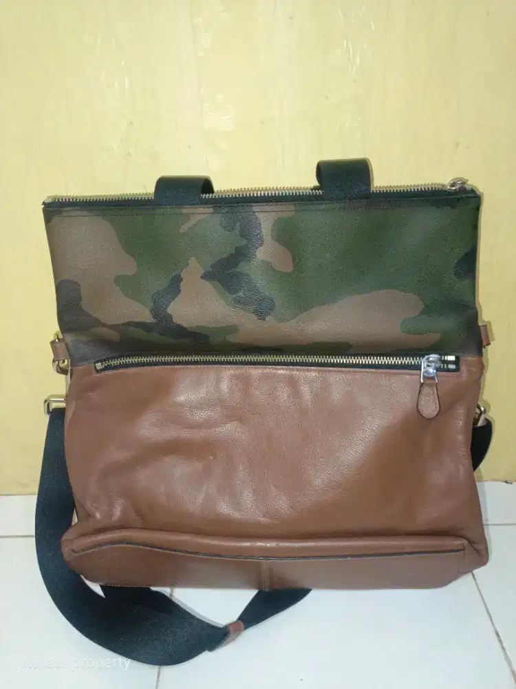 Coach male newspaper bag